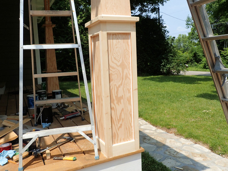 How To Make Craftsman Style Tapered Columns IBUILDIT.CA
